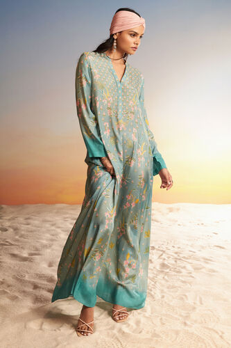 Faiza Kaftan, Powder Blue, image 3